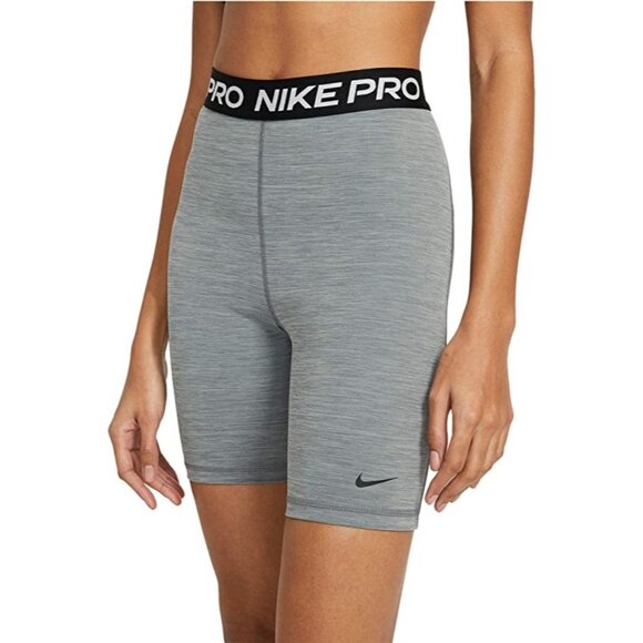 Nike Womens Training Pro 365 7 Inch Shorts DA0481-084 Gray Size XS Extra Small - Picture 1 of 3